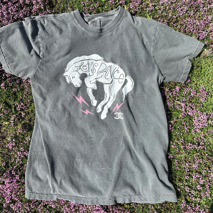 Let's Dance | Grey | Tee Shirt