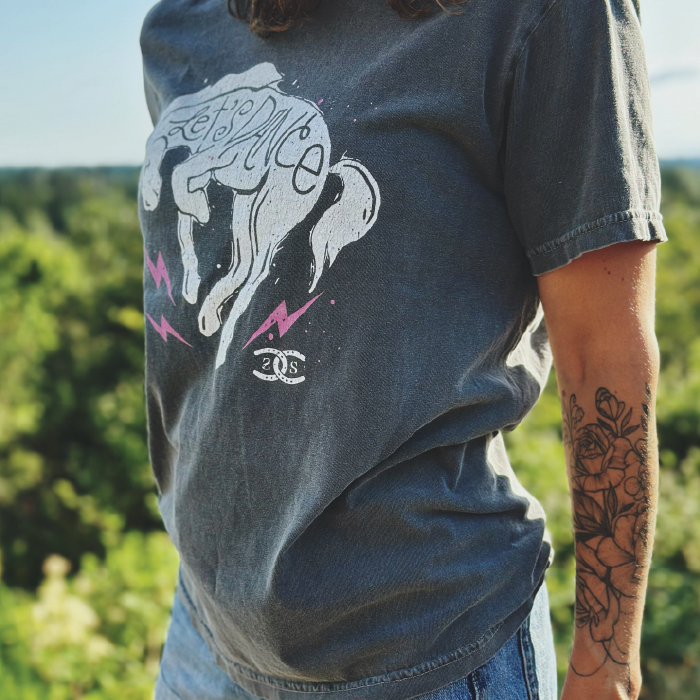 Let's Dance | Grey | Tee Shirt