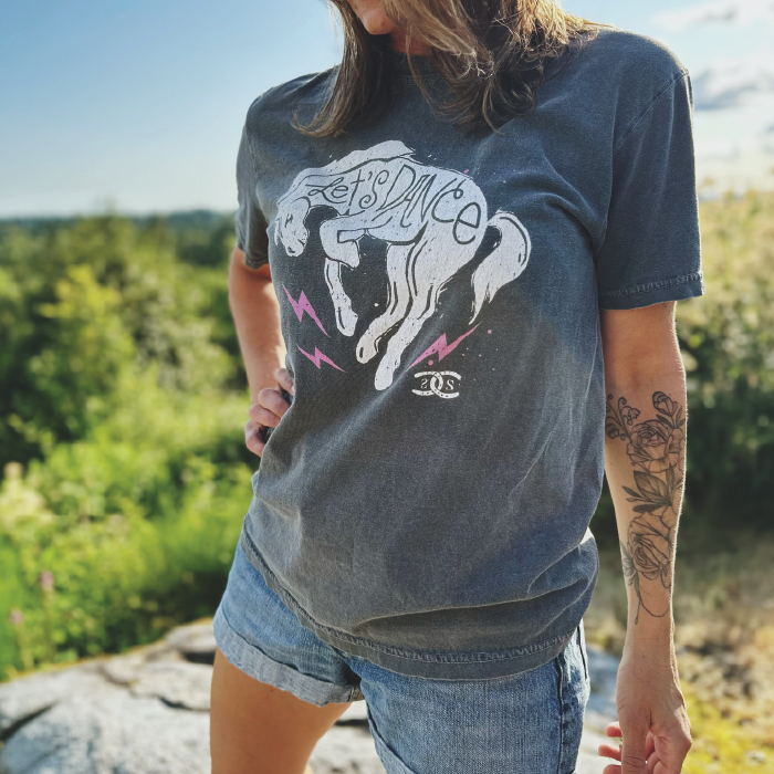 Let's Dance | Grey | Tee Shirt