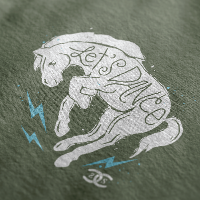 Let's Dance | Army Green | Sweatshirt
