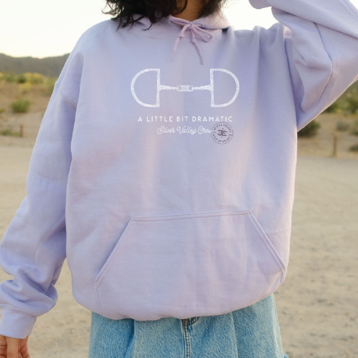 Little Bit Dramatic | Orchid | Hoodie