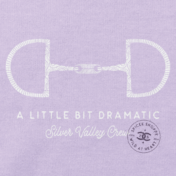 Little Bit Dramatic | Orchid | Hoodie