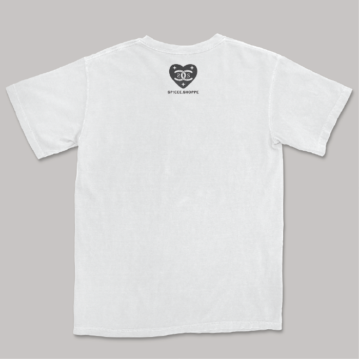 Little Bit Dramatic | White | Tee Shirt