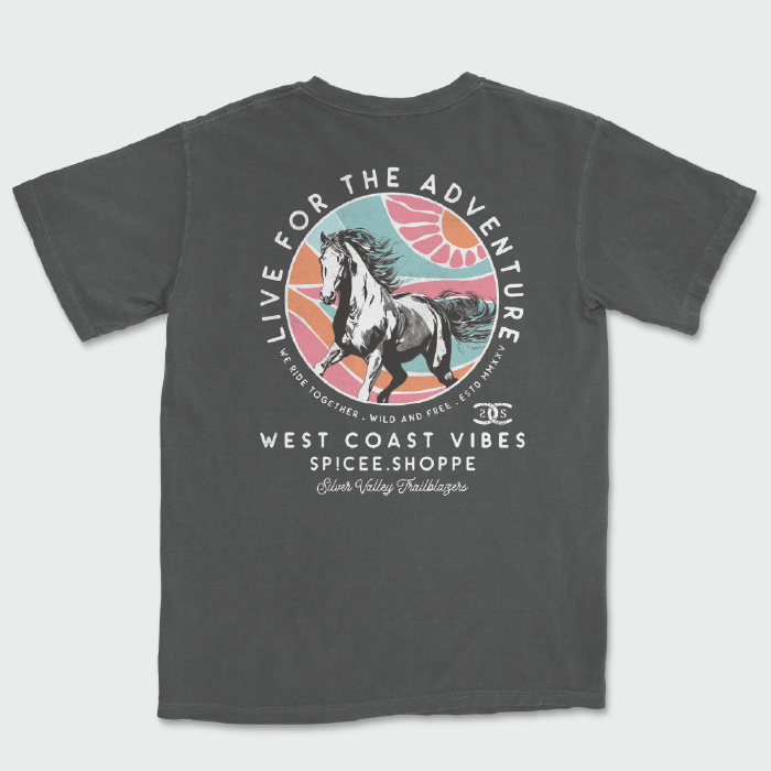 Live For The Adventure | Pepper | Tee Shirt