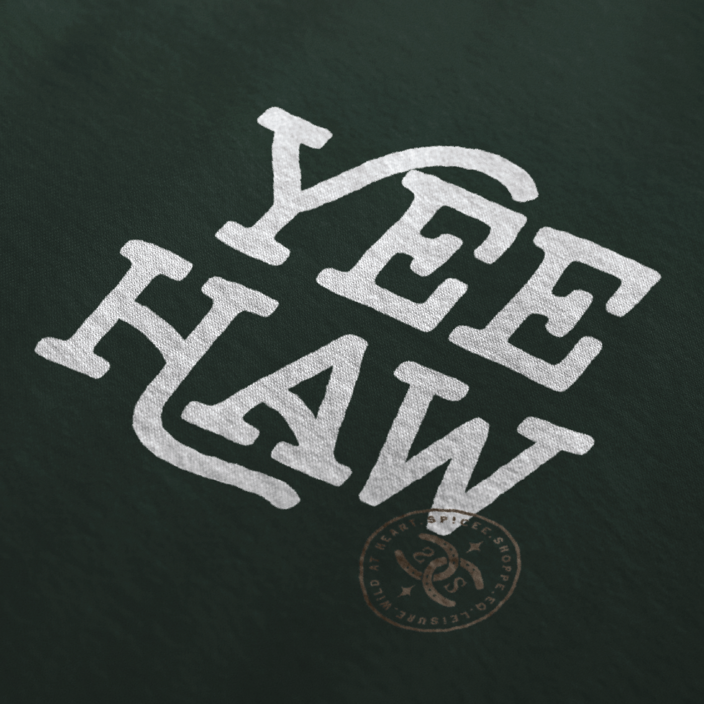 Yee-Haw | Forest Green | Sweatshirt
