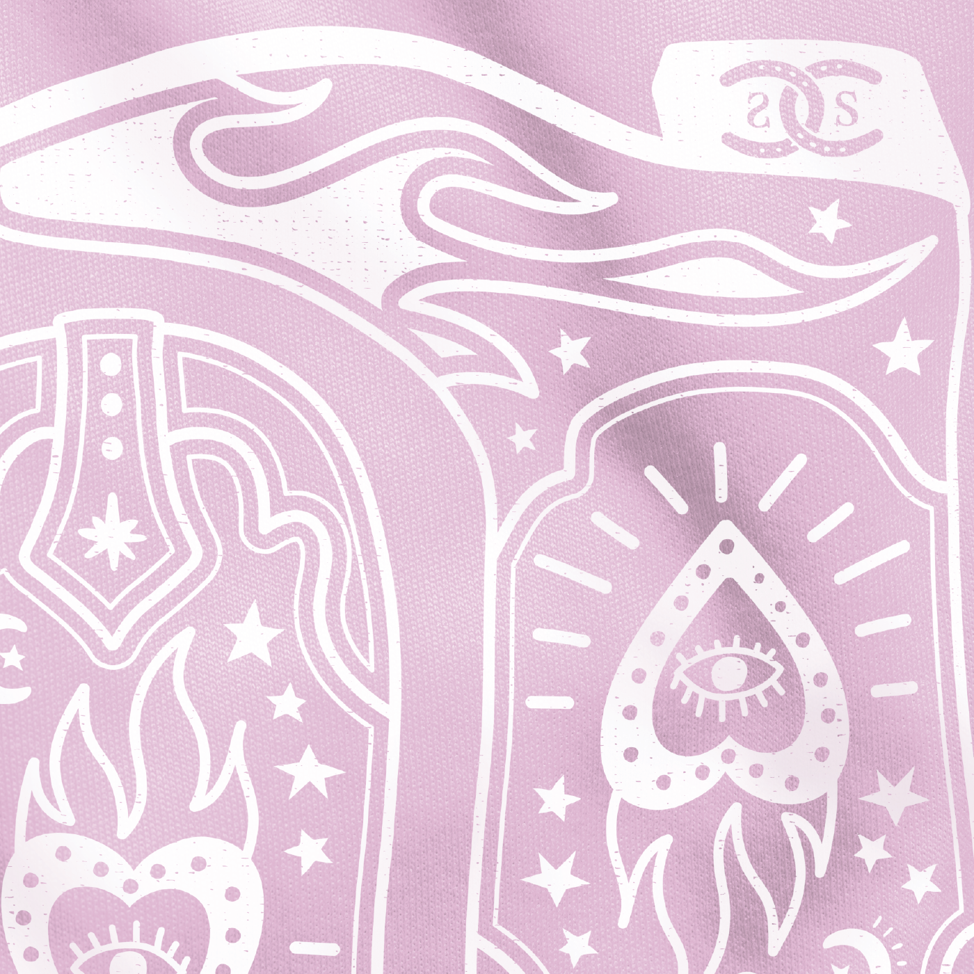 Boots & Bravado | Light Pink | Sweatshirt
