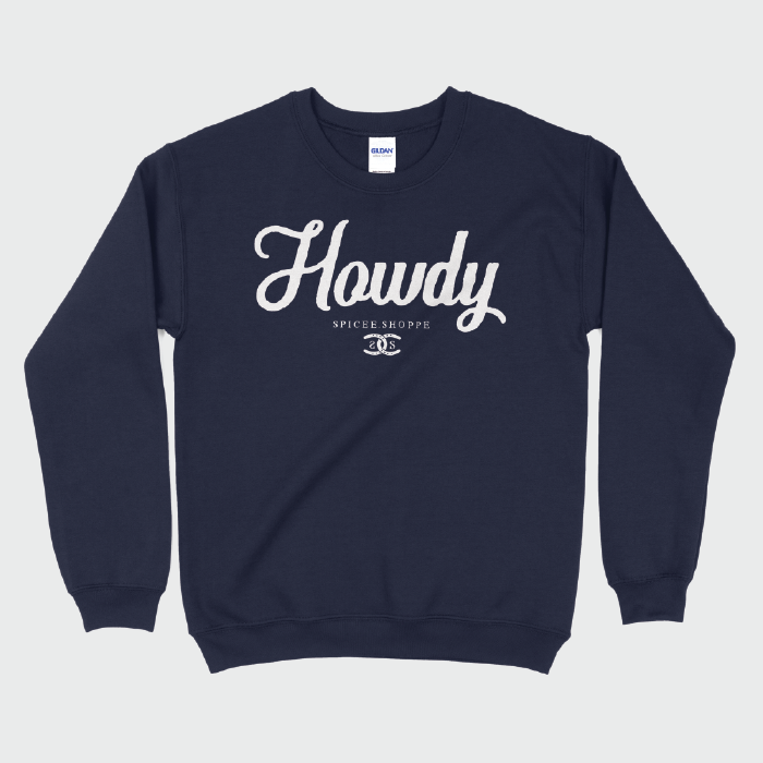Howdy | Navy Blue | Sweatshirt