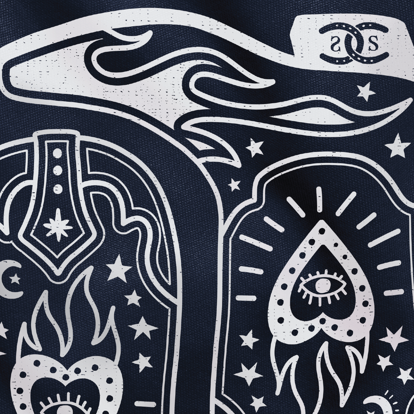 Boots & Bravado | Navy Blue | Sweatshirt