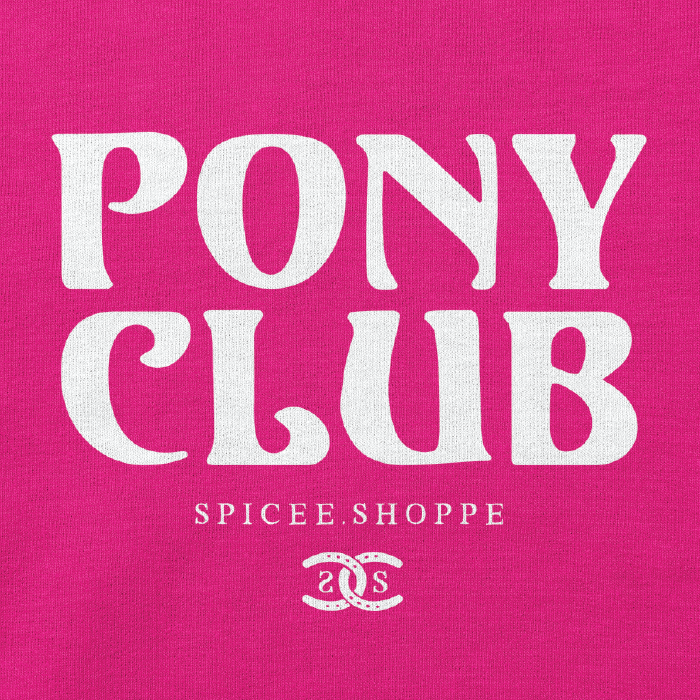 Pony Club | Bright Pink | Sweatshirt