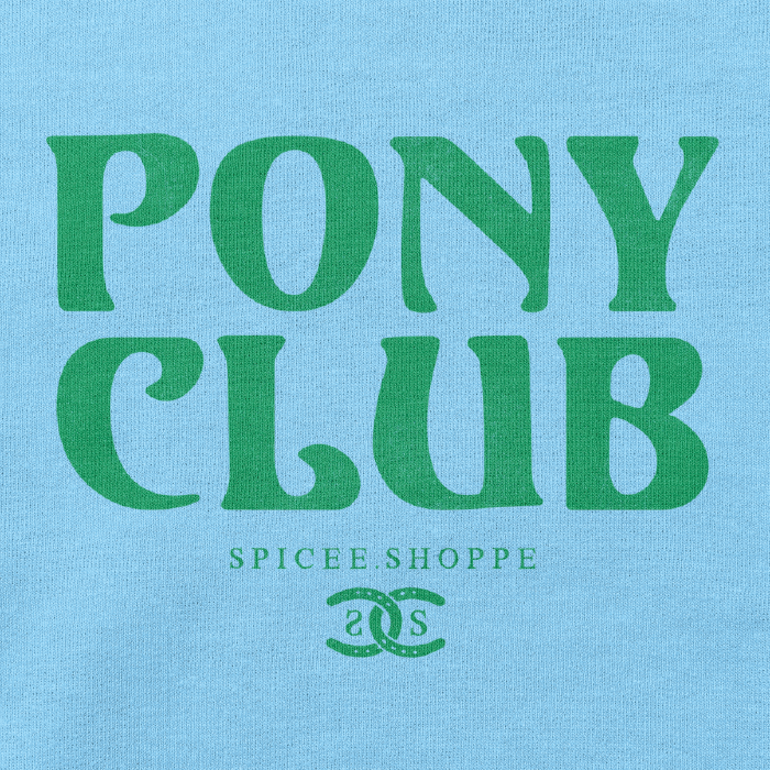 Pony Club | Light Blue | Hoodie