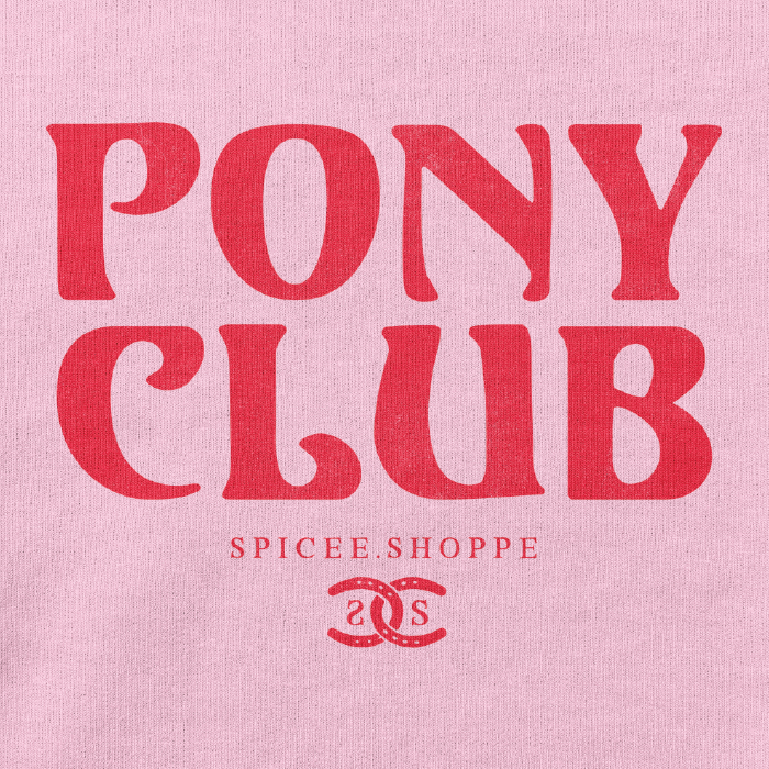 Pony Club | Light Pink | Hoodie
