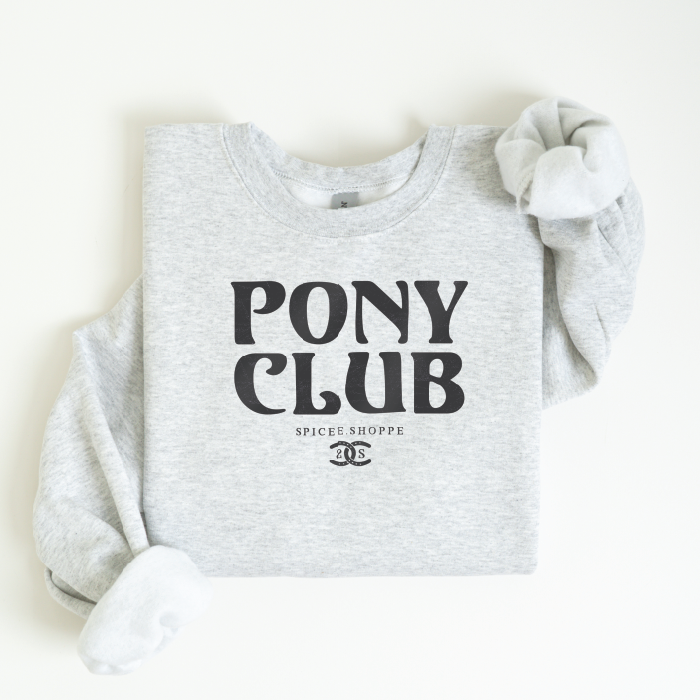 Pony Club | Ash Grey | Sweatshirt