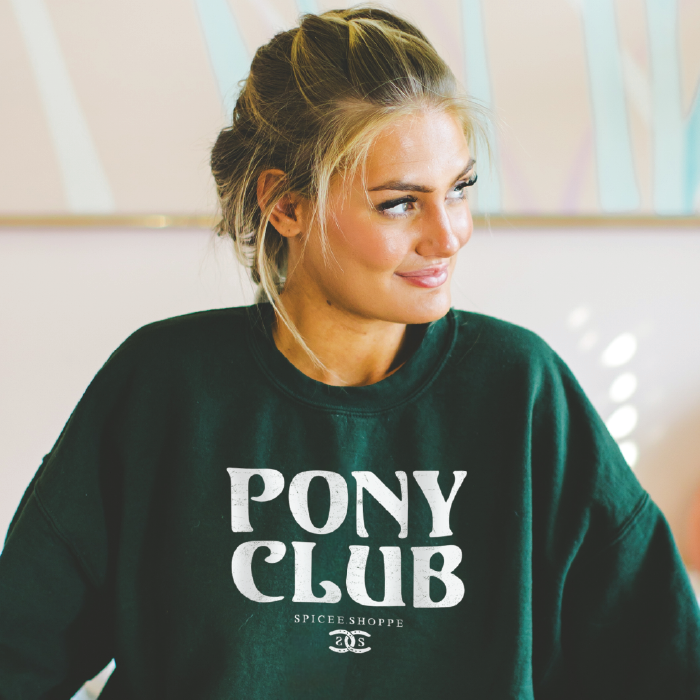 Pony Club | Forest Green | Sweatshirt