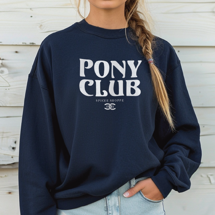 Pony Club | Navy | Sweatshirt