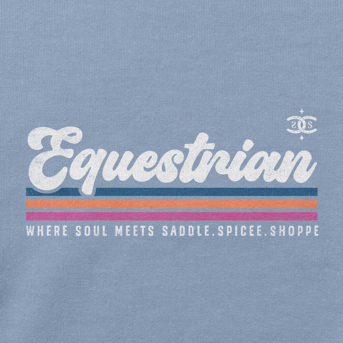 Retro EQ | Stone Blue | Sweatshirt