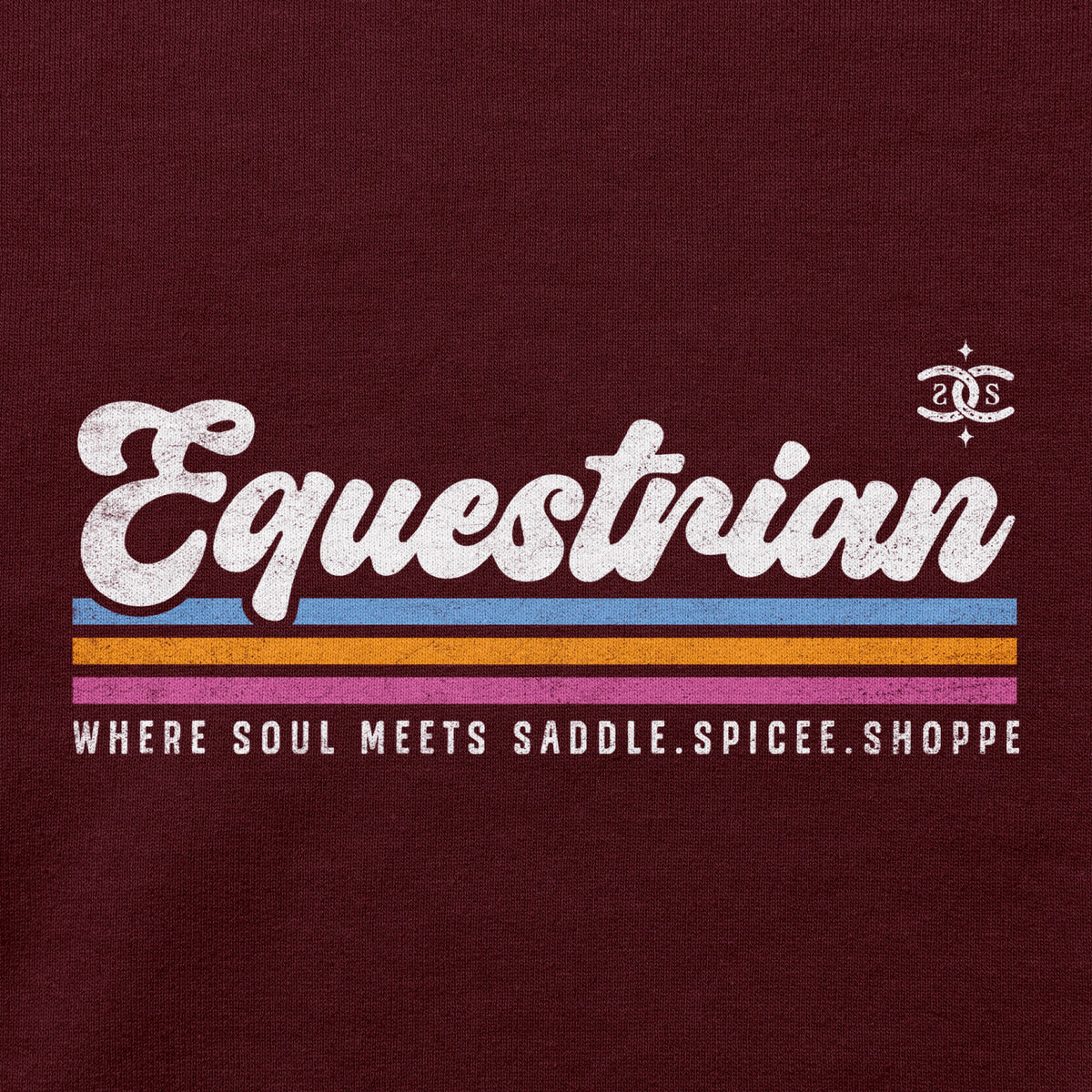 Retro EQ | Maroon | Hoodie