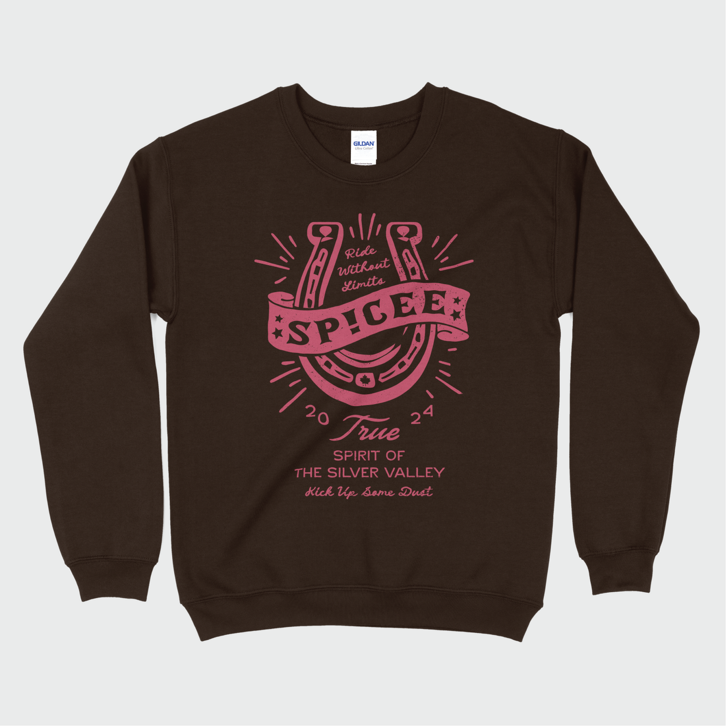 Ride Without Limits| Chocolate Brown | Sweatshirt