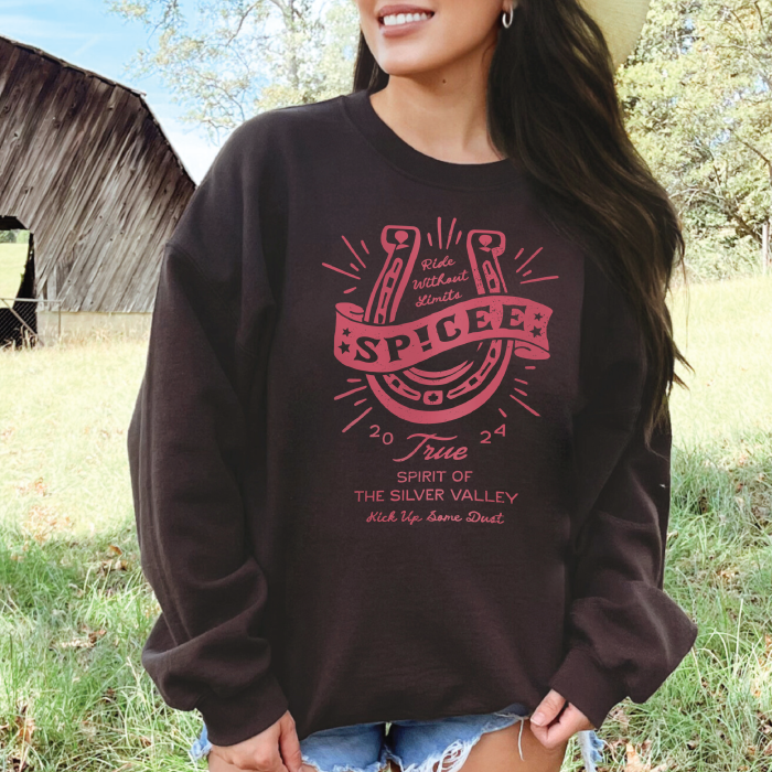 Ride Without Limits| Chocolate Brown | Sweatshirt