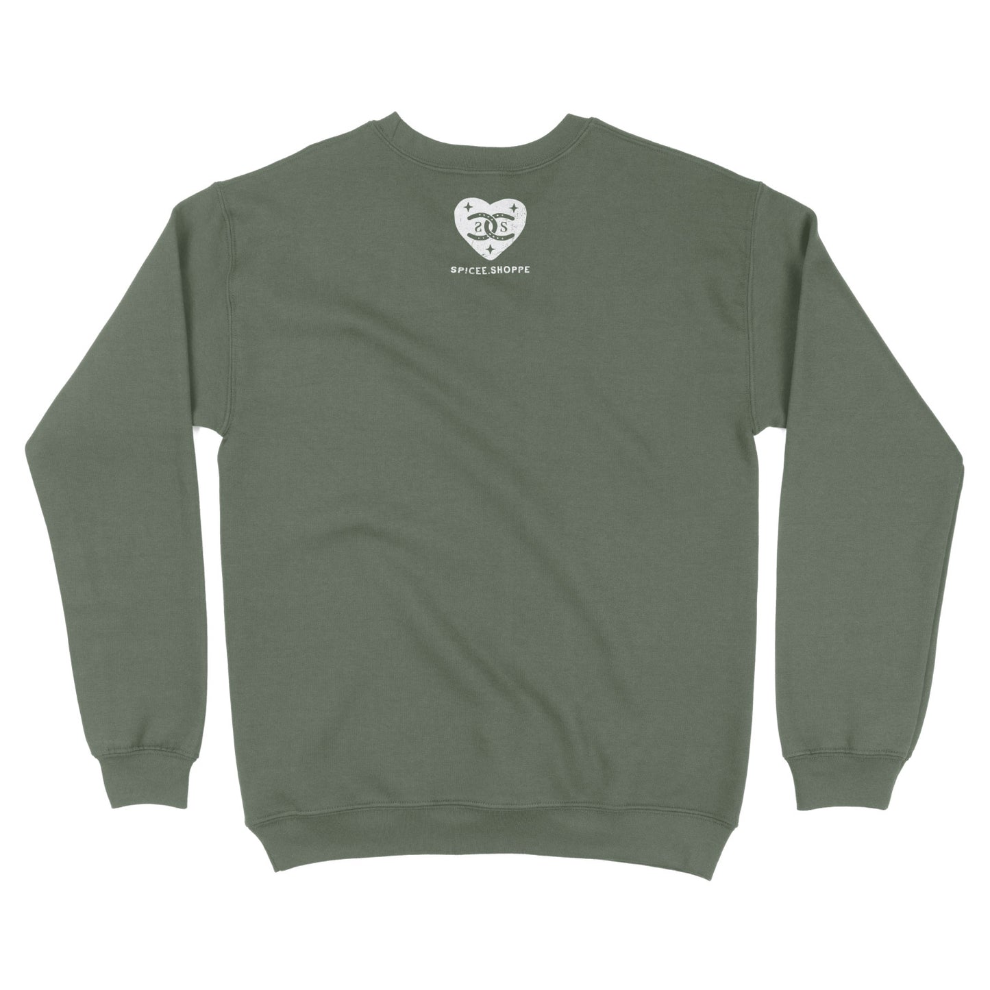 SPICEE Stitches | Military Green | Sweatshirt