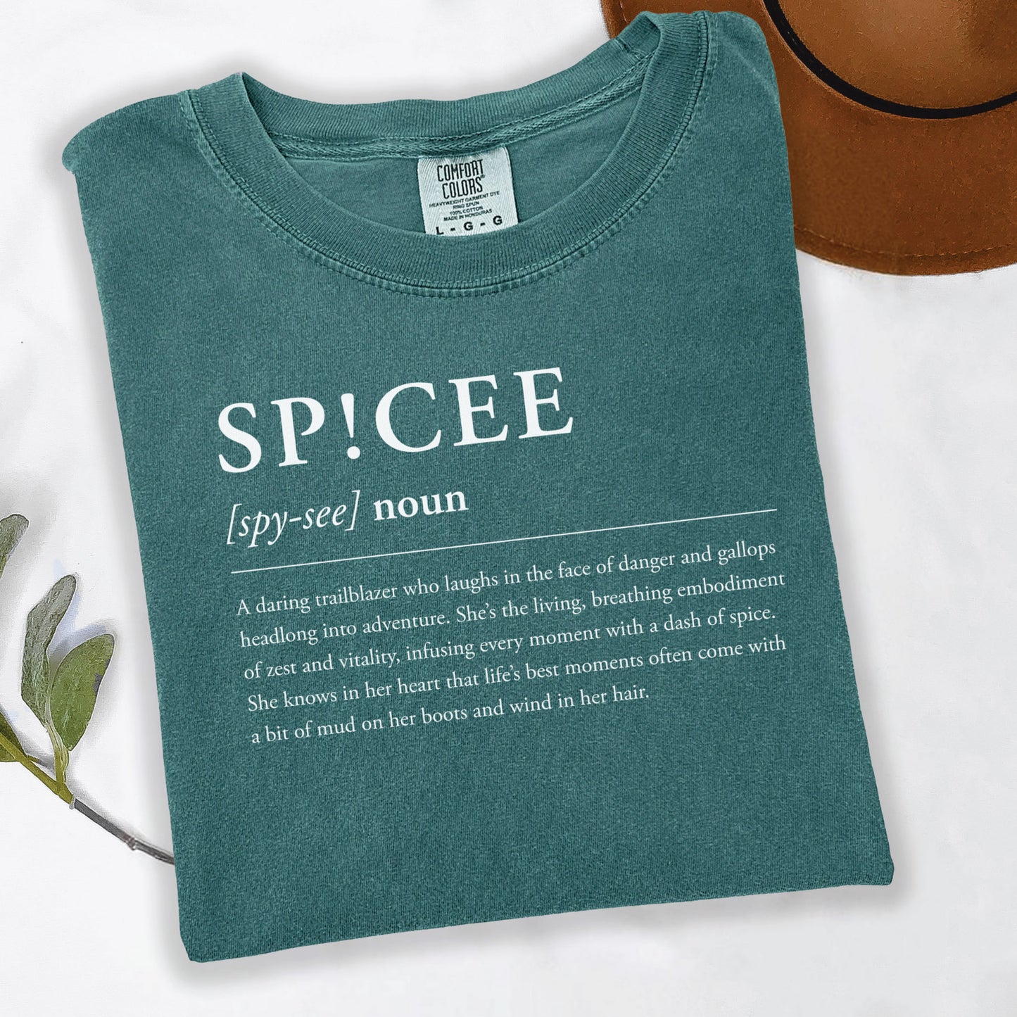 SPICEE Definition | Blue Spruce | Tee Shirt