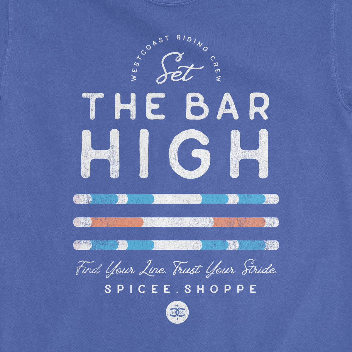 Bar High | Flo Blue | Tee Shirt