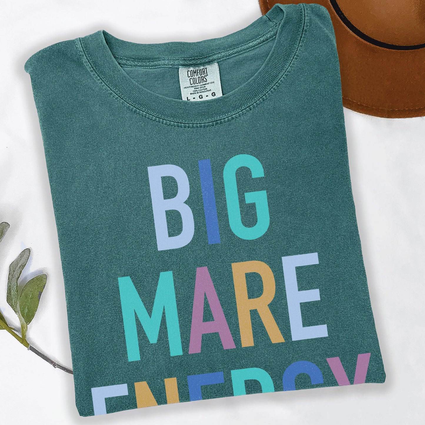 Big Mare Energy | Spruce | Tee Shirt