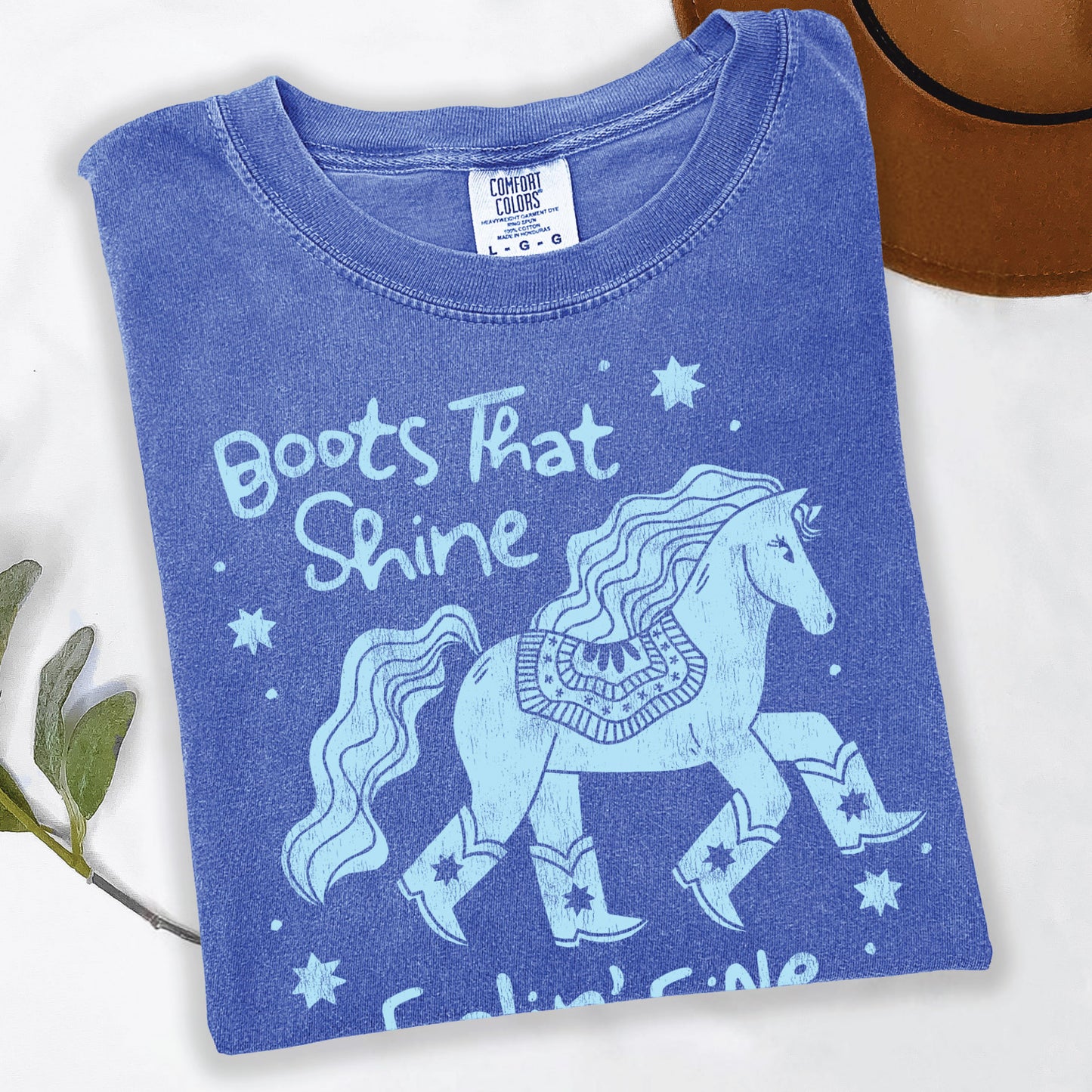Feelin' Fine | Flo Blue | Tee Shirt
