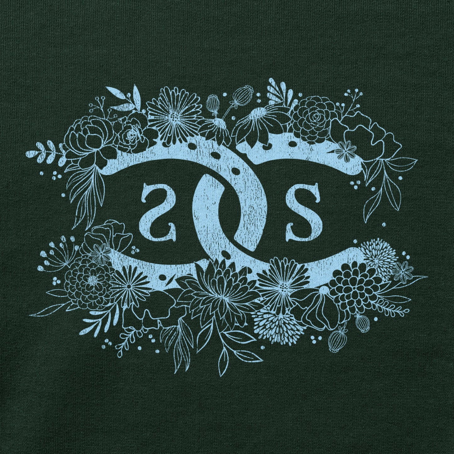 SPICEE Floral Logo | Forest Green | Hoodie