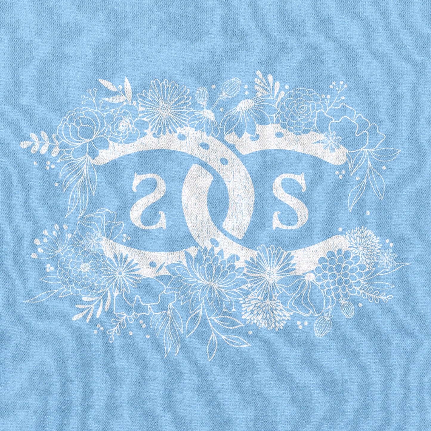 SPICEE Floral Logo | Light Blue | Hoodie