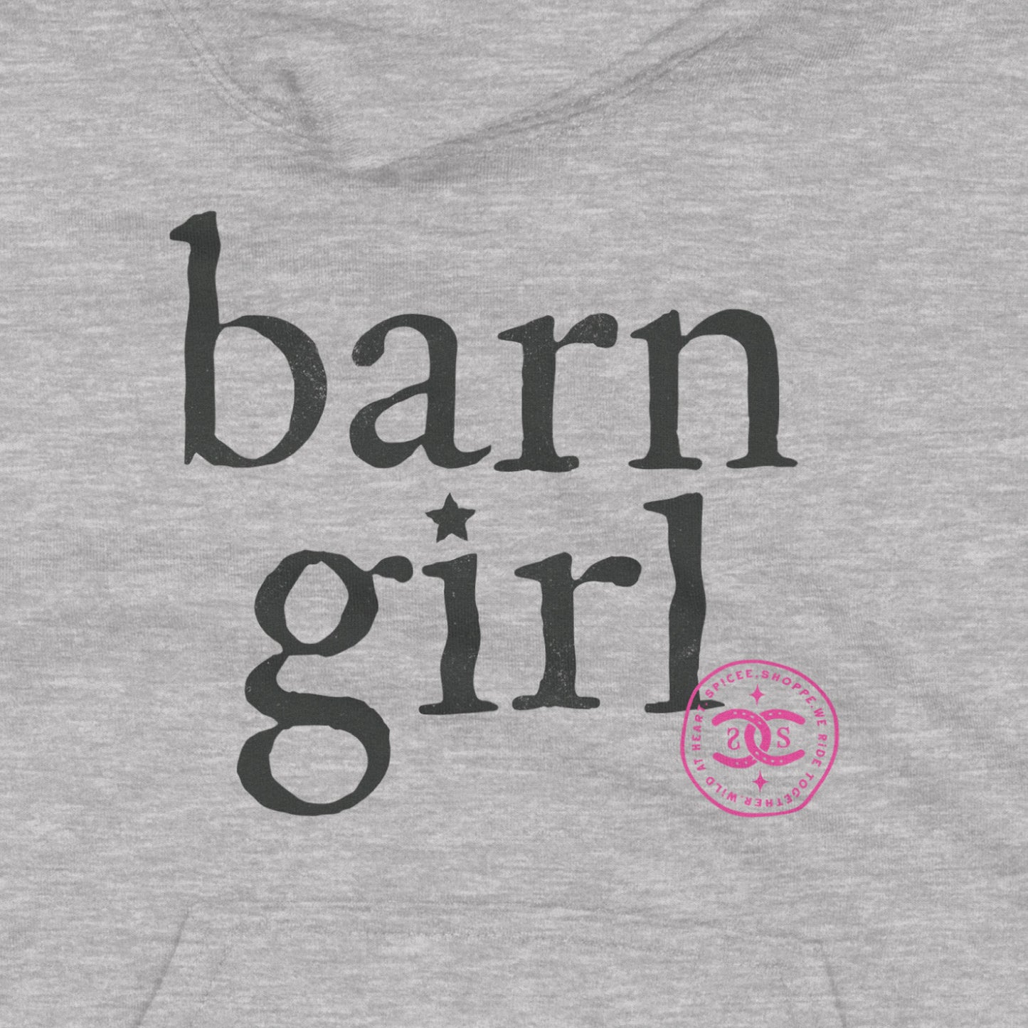 KIDS Barn Girl | Sport Grey | Hoodie
