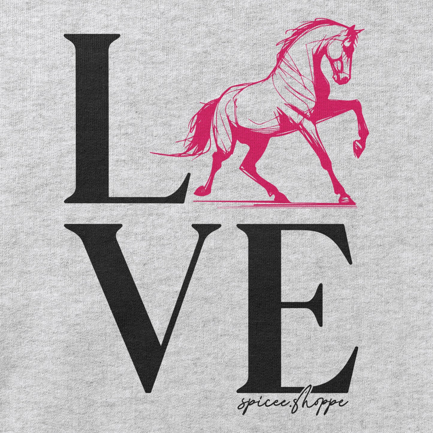 LOVE | Ash Grey | Sweatshirt