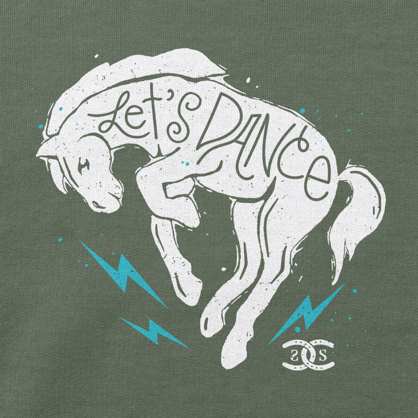 Let's Dance | Military Green | Sweatshirt