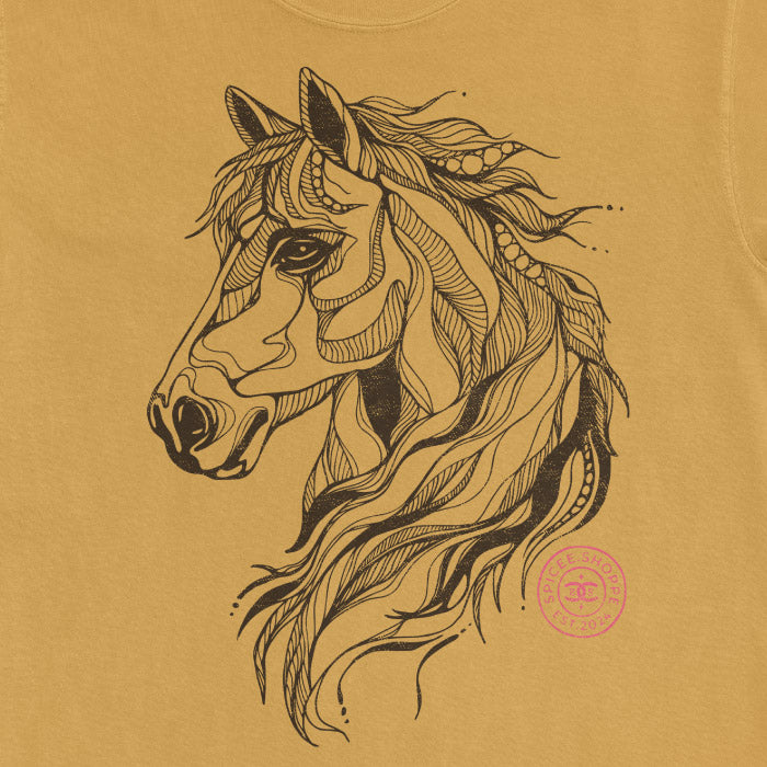 SPICEE Lines | Mustard | Tee Shirt