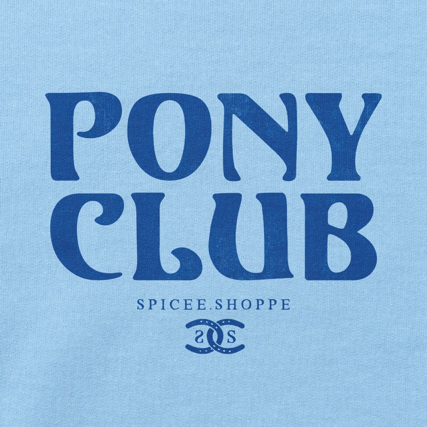 Pony Club | Light Blue | Hoodie
