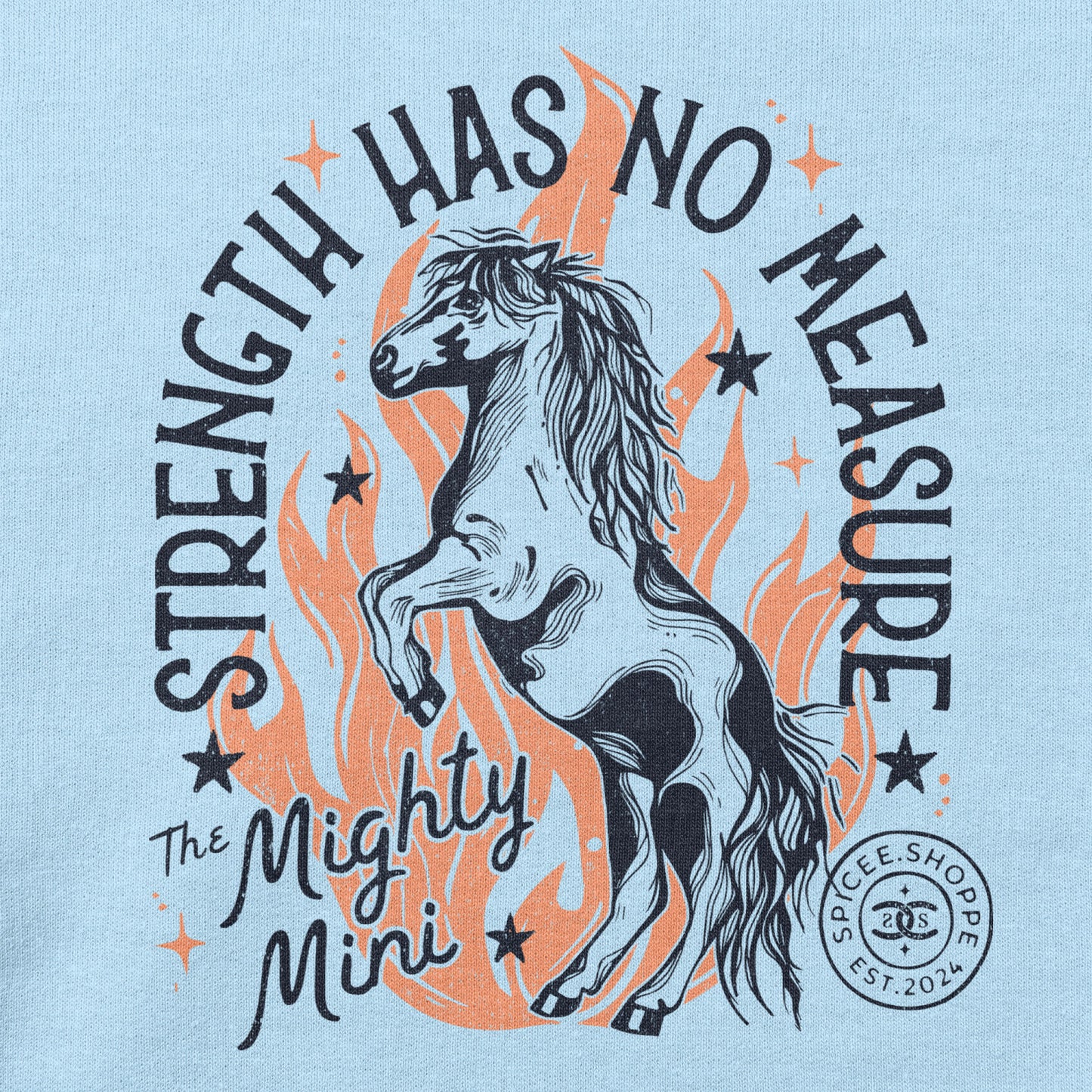 The Mighty Mini | Light Blue | Sweatshirt