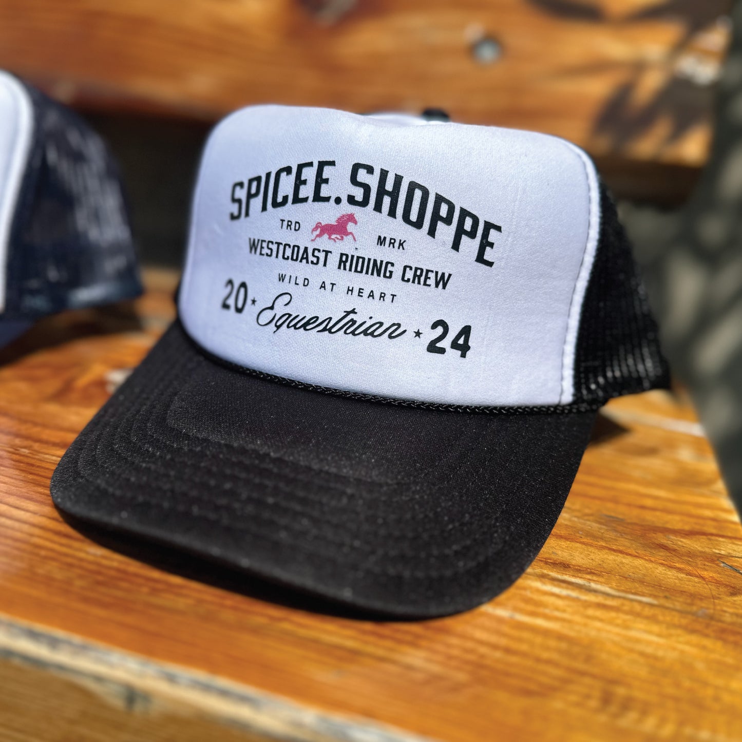 Westcoast Crew | Black & White | Trucker Hat