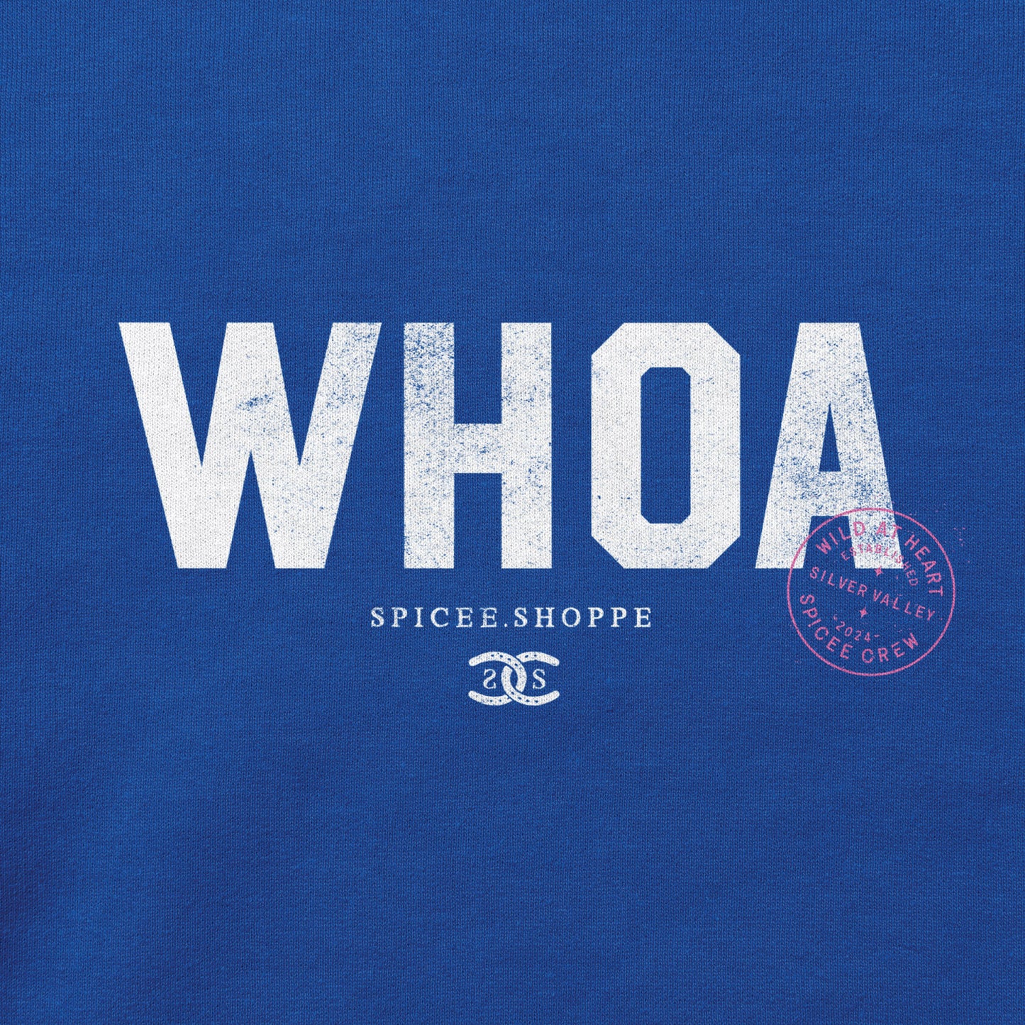 WHOA | Royal Blue | Hoodie