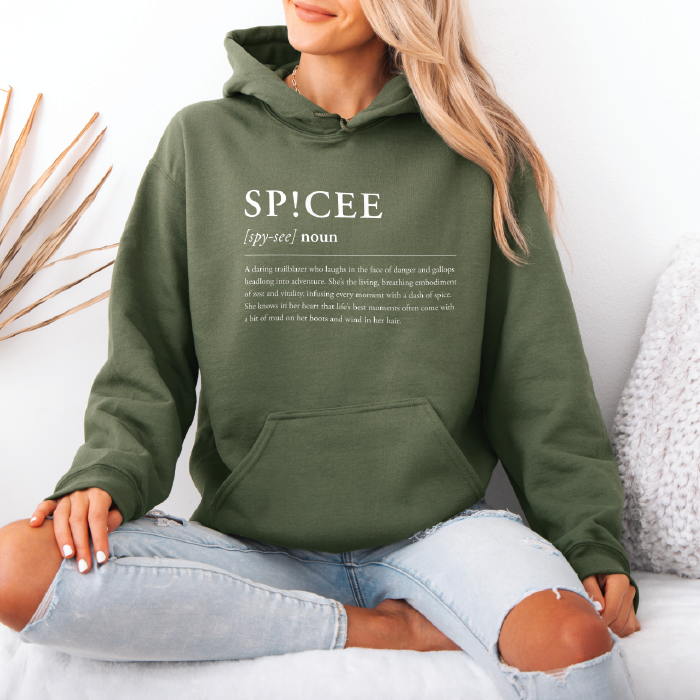 SP!CEE Definition | Army Green | Hoodie
