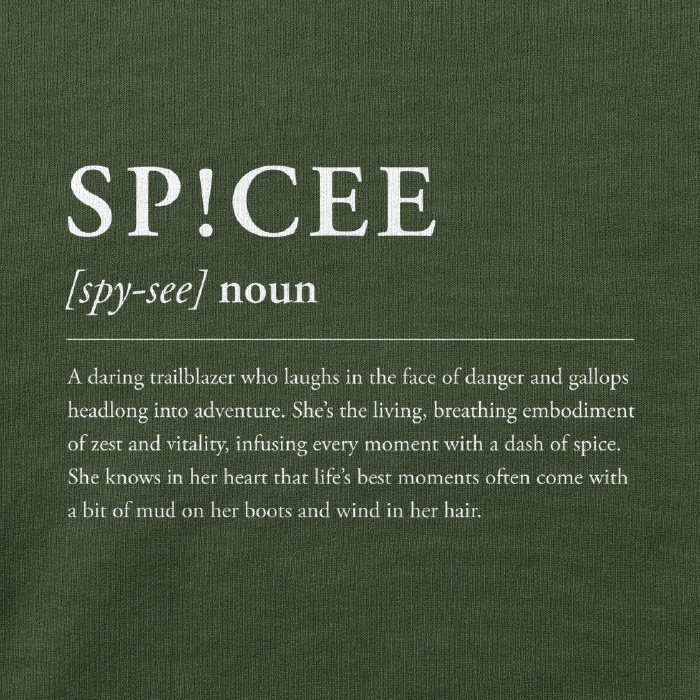 SP!CEE Definition | Army Green | Hoodie