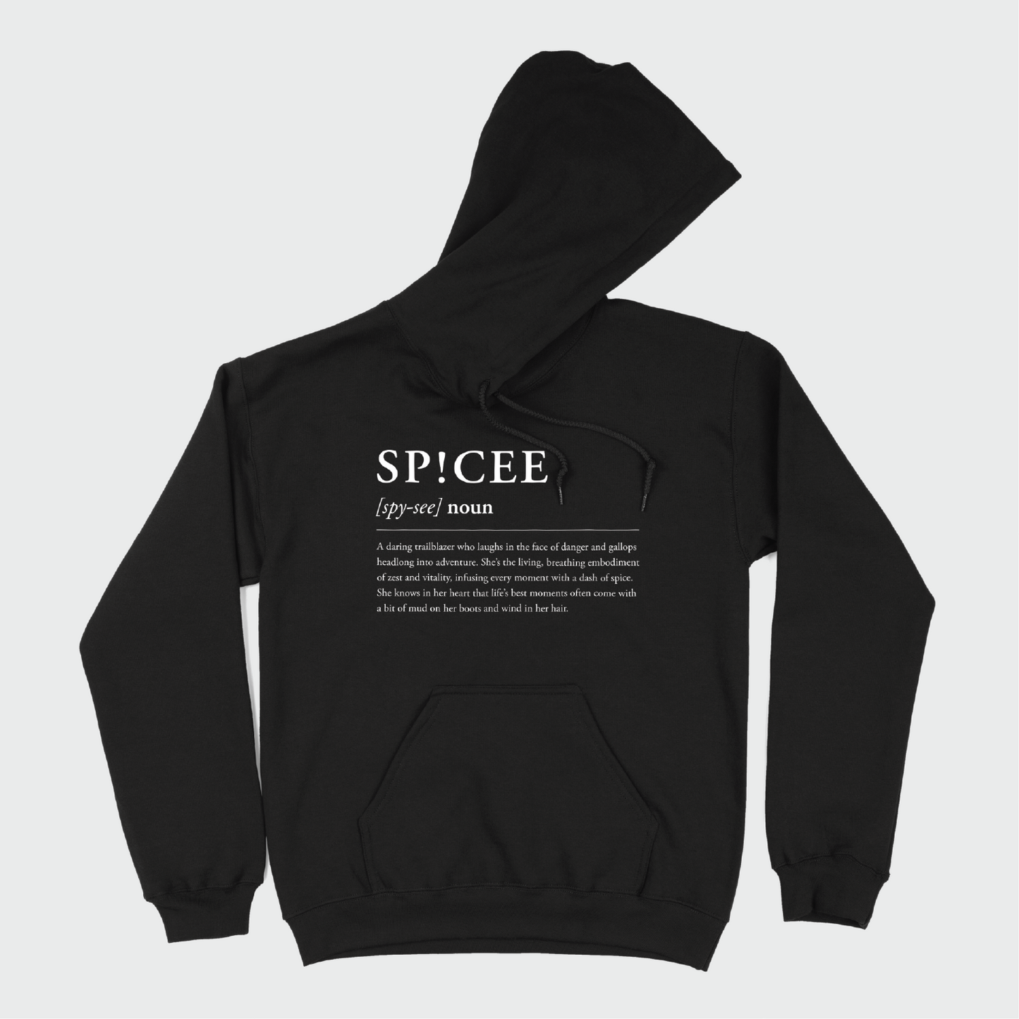 SP!CEE Definition | Black | Hoodie