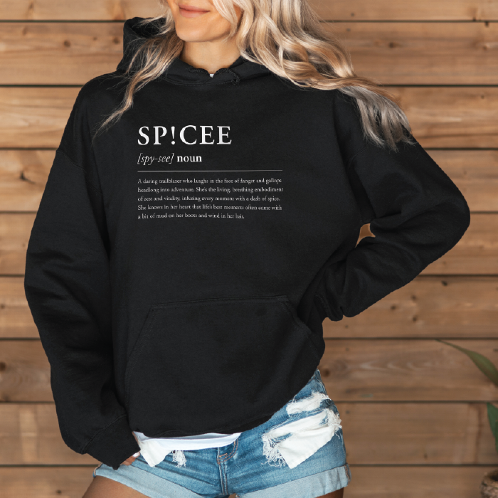 SP!CEE Definition | Black | Hoodie