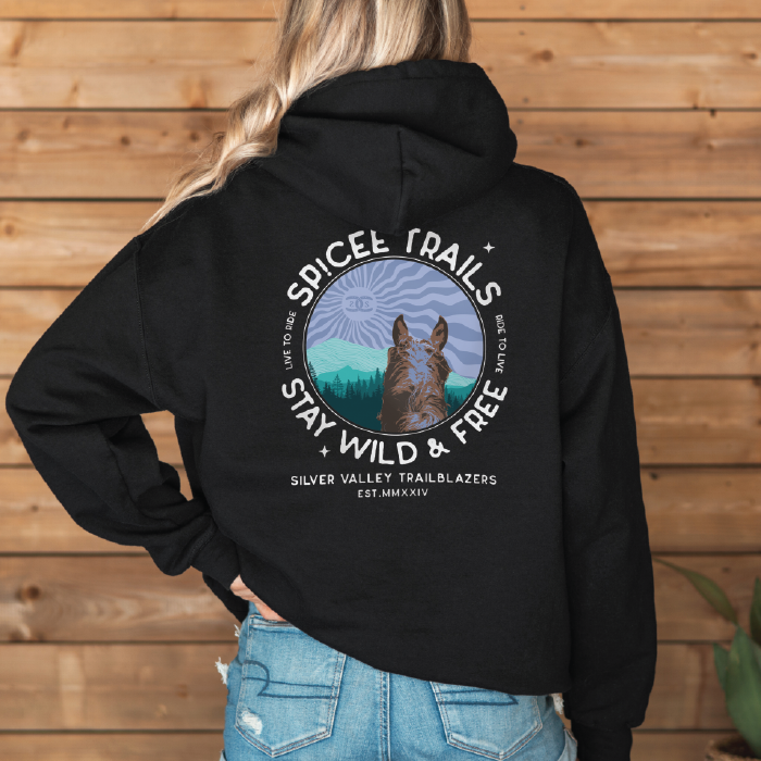SP!CEE Trails | Black | Hoodie