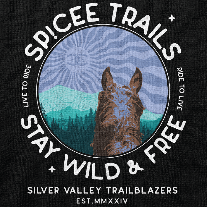 SP!CEE Trails | Black | Hoodie
