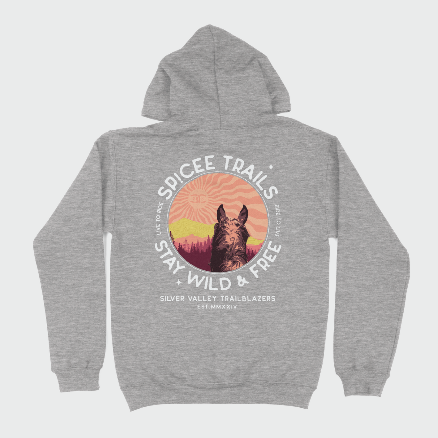 SP!CEE Trails | Sport Grey | Hoodie