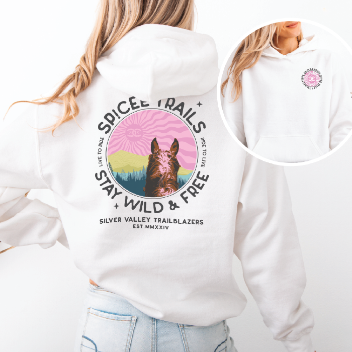 SP!CEE Trails | White | Hoodie