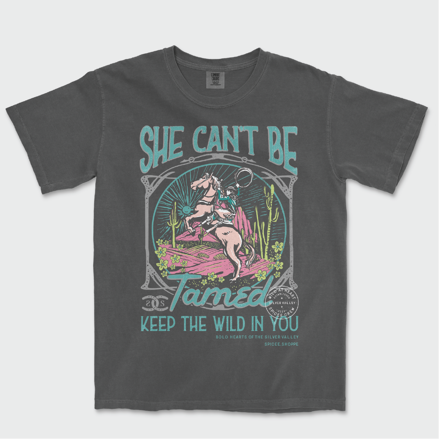 She Can't Be Tamed | Pepper | Tee Shirt