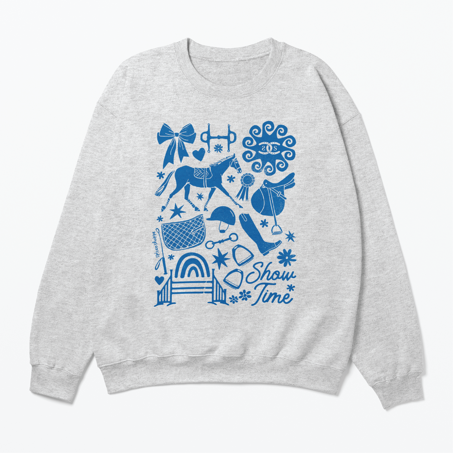 Show Time | Ash Grey | Sweatshirt