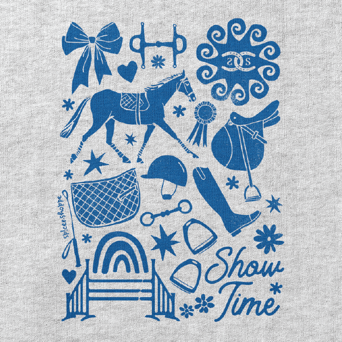Show Time | Ash Grey | Sweatshirt