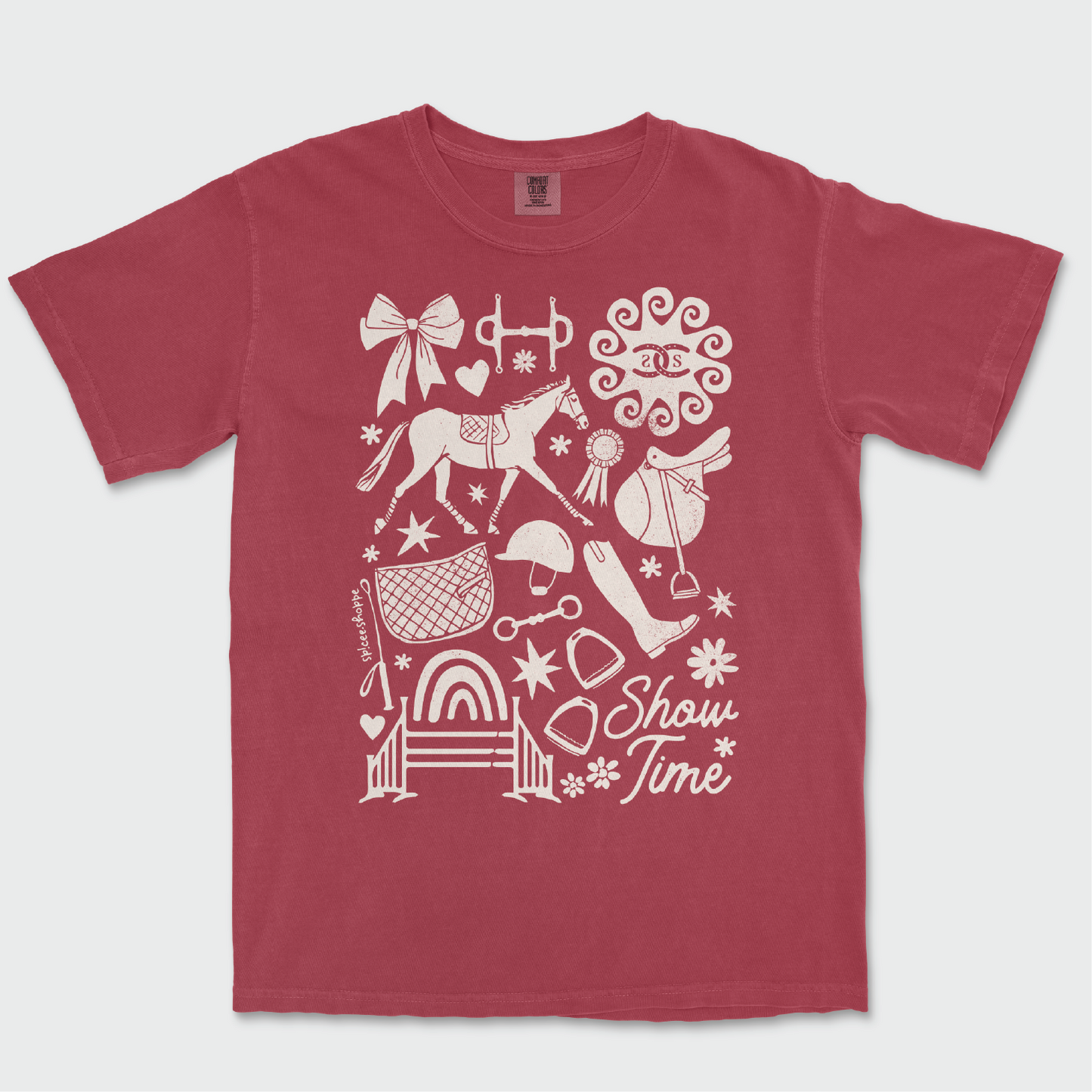 Show Time | Crimson | Tee Shirt