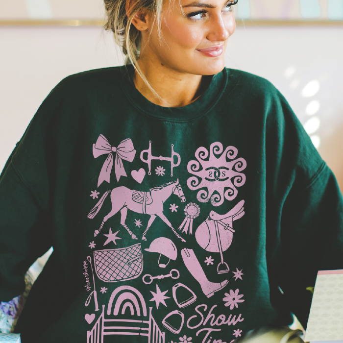 Show Time | Forest Green | Sweatshirt